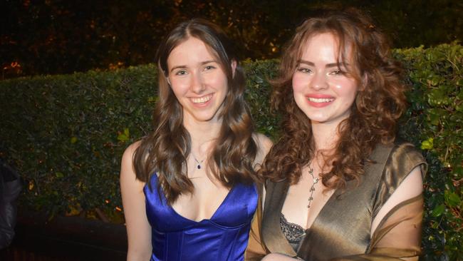 Eliska Elliott and Alex Holdcroft at Queensland Academies Creative Industries formal.