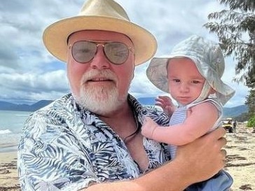 Kyle Sandilands and baby Otto... Has being a father made Sandilands soft?