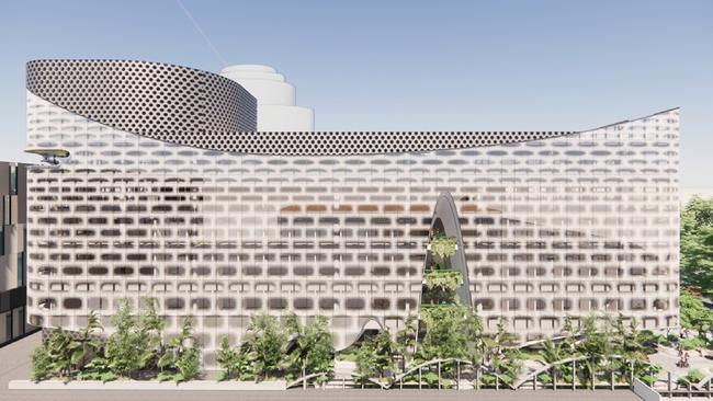 The new Victorian Melanoma and Clinical Trials Centre is set to be built on St Kilda Rd.