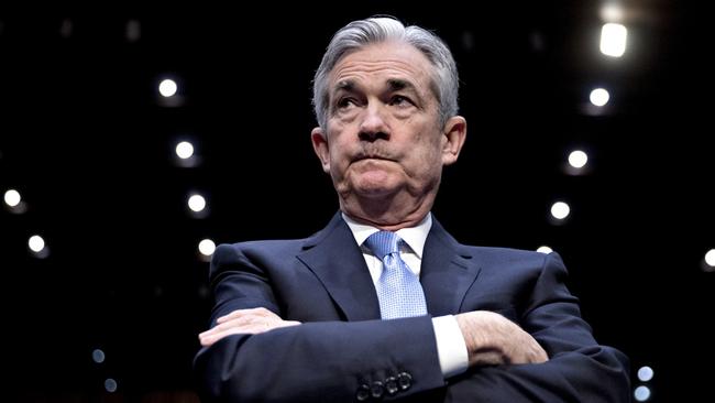 Jerome Powell, chairman of the U.S. Federal Reserve Picture: Bloomberg