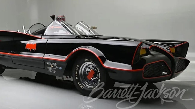 The Batmobile from Barrett Jackson auctions.