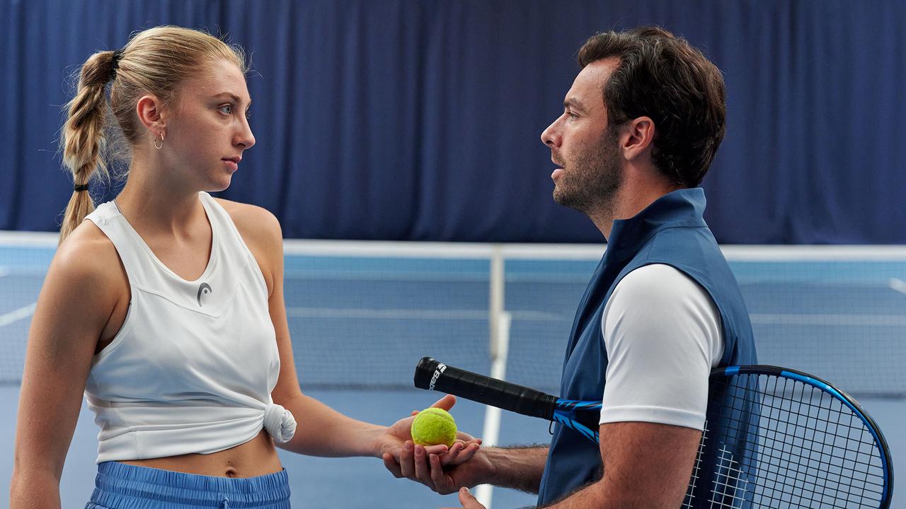 Ella Lily Hyland and Aidan Turner in Fifteen Love. Picture: ABC