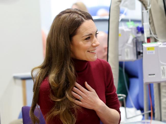 Princess Catherine was radiant throughout the engagement. Picture: Getty Images.