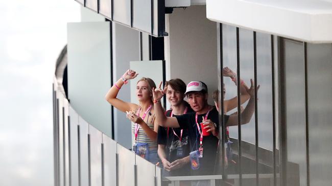 Schoolies 2019. 2019 school leavers arrive in Surfers Paradise on the Gold Coast for the annual Schoolies week. Picture: NIGEL HALLETT