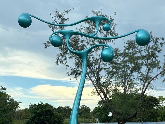Bundilla Beach sculpture Coriolis