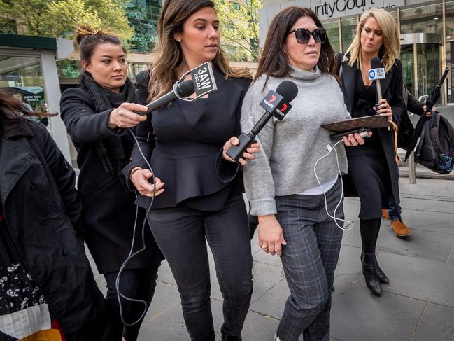 Roberta Williams at the County Court.