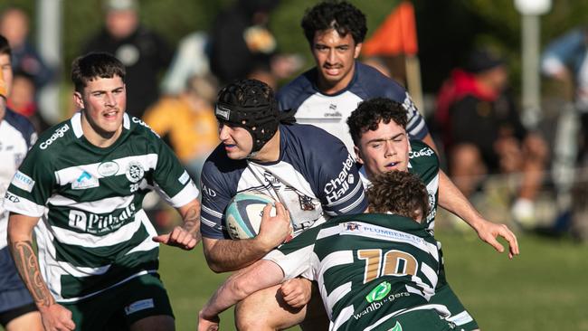 Eastwood player Cohen Hopping in the Under 18s.