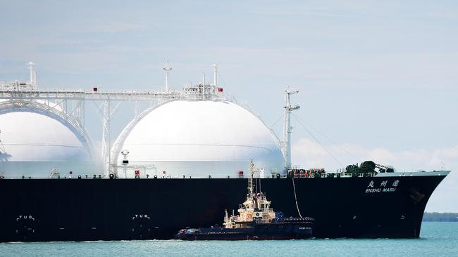 Scott Morrison has been urged to restrict LNG exports to Asia. Picture: Justin Kennedy