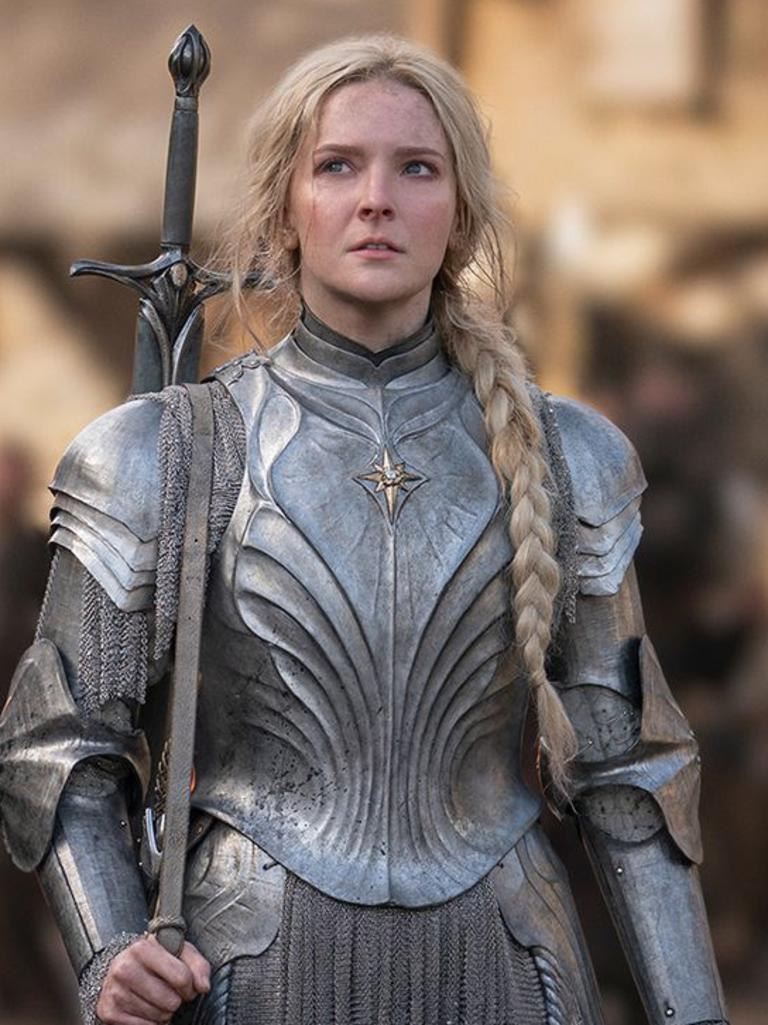 Galadriel played by Welsh actress Morfydd Clark. Picture: Prime Video