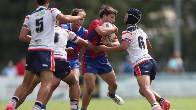 Jett Taylor in action for Newcastle-Maitland Region Knights. Picture: Sue Graham