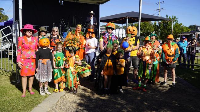 Dress up competition at the Goomeri Pumpkin Festival 2024