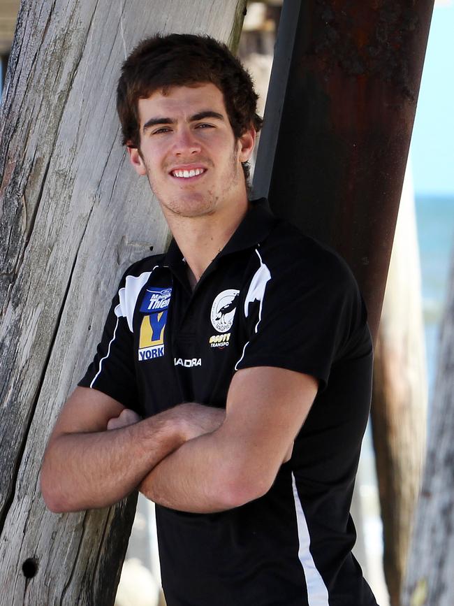 Scott Lycett before being picked up by West Coast in the 2010 draft.