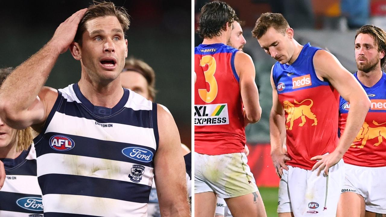 Will Geelong and Brisbane go out in straight sets? History is against it.