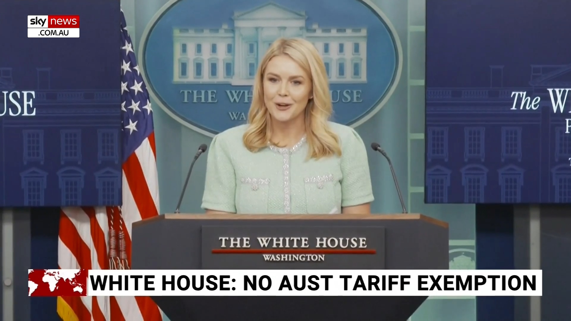 News Headlines: White House say no Aus tariff exemption