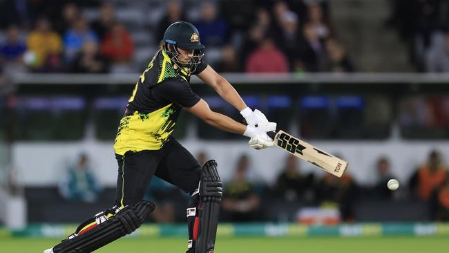 Tim David finished with a quickfire 40. Picture: Mark Evans/Getty Images