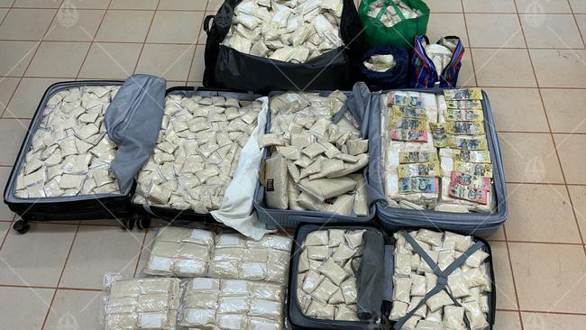 The Northern Territory Police Force has arrested two males in relation to a large kava seizure in Galiwinku on Tuesday afternoon. Picture: NT Police