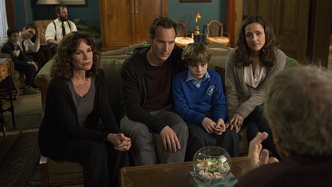 The Lambert family, played Barbara Hershey, Patrick Wilson, Ty Simpkins and Rose Byrne, return in Insidious: Chapter 2.