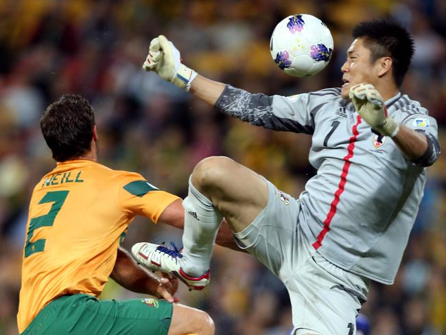 The Socceroos will be well versed in the style of Eiji Kawashima.