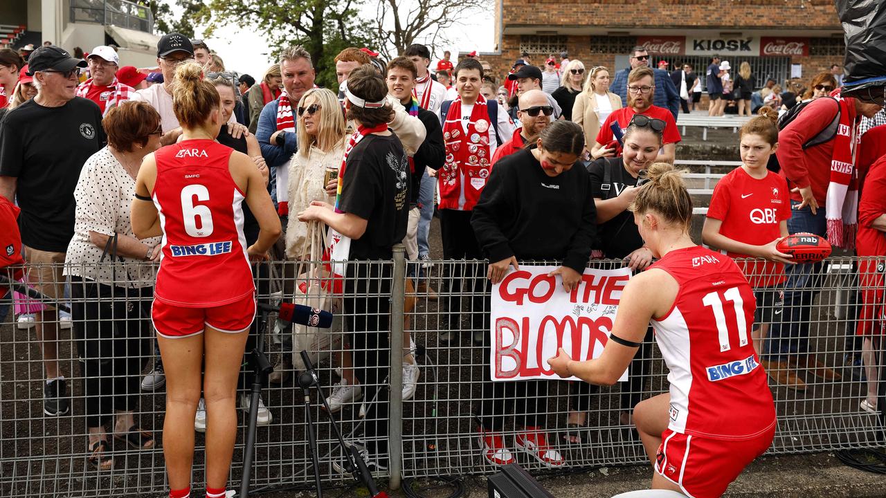 Henson Park’s facilities were slammed by AFLW players. Photo by Phil Hillyard