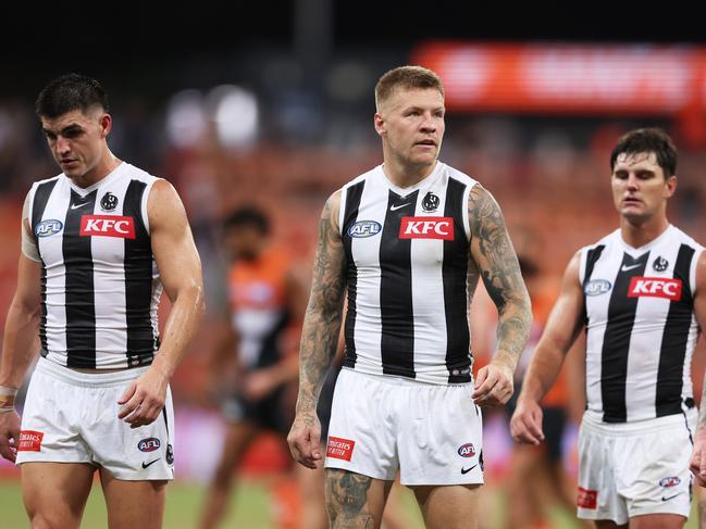 Collingwood were no match for GWS on Saturday. Picture: Getty Images