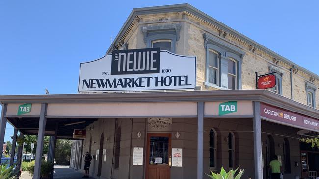 Candice Sherridan Hood faced court on Tuesday after she was arrested at the Newmarket Hotel in Port Adelaide. Picture: Paula Thompson