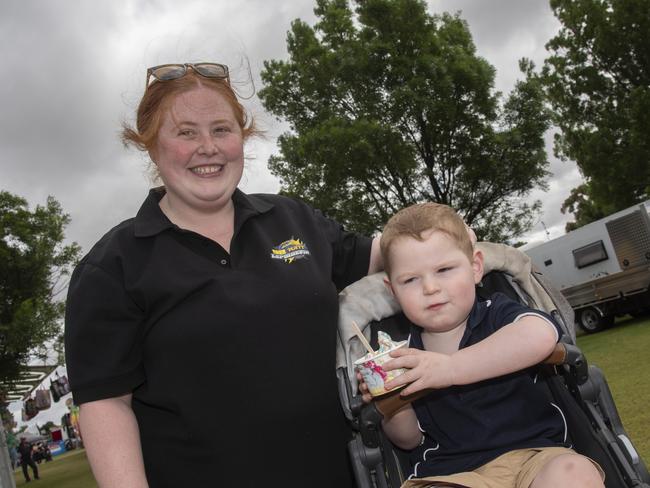 Sheralyn Wenham, Archie Lepoidevin Mildura Show 2024. Picture: Noel Fisher