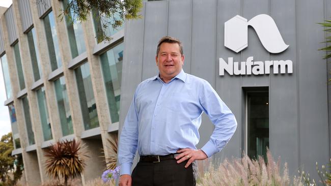 Nufarm chief executive Greg Hunt. Picture: Yuri Kouzmin