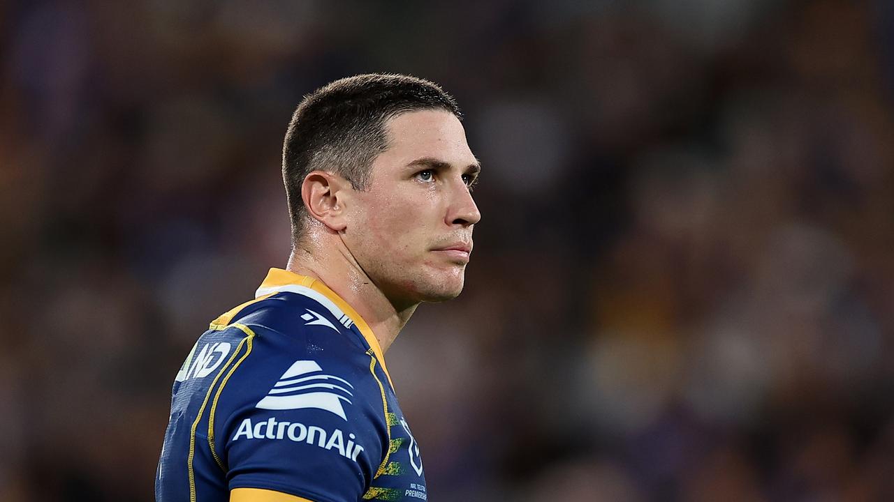 Parramatta have called on critics urging Mitchell Moses to make a decision on his future to give him time. Picture: Getty Images.