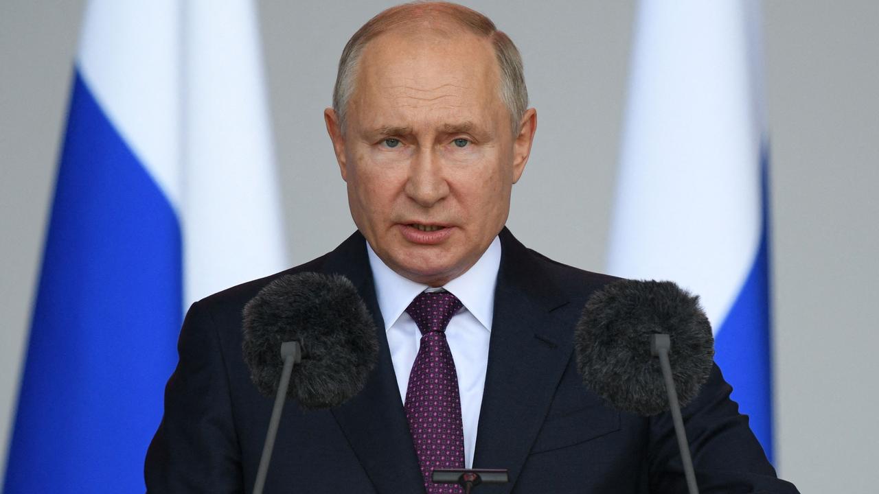 Russian leader Vladimir Putin is “delusional”, writes Chares Miranda. Picture: AFP