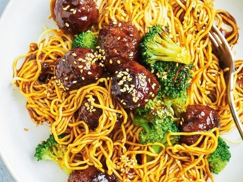 Mongolian meatballs.