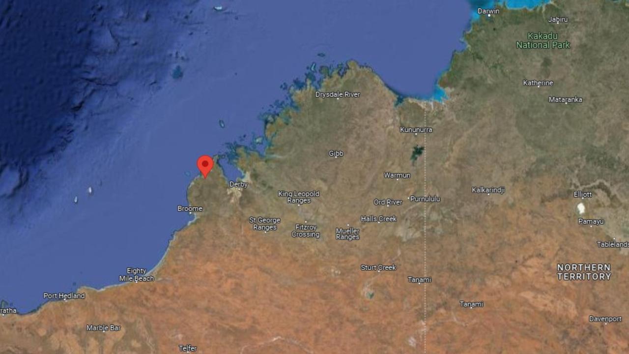 The asylum seekers entered Australia undetected near Beagle Bay in WA. Picture: Google Maps