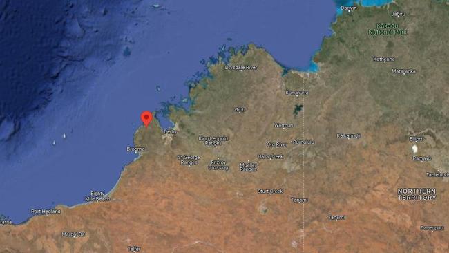 The asylum seekers entered Australia undetected near Beagle Bay in WA. Picture: Google Maps