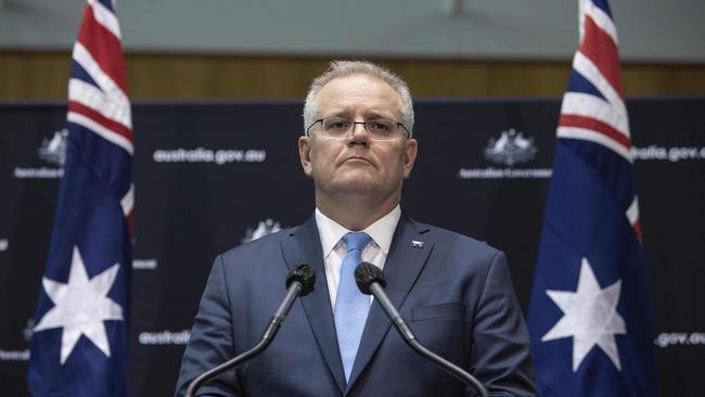 Prime Minister Scott Morrison says all Australian governments must speak with one voice on foreign affairs. Picture: Gary Ramage/NCA NewsWire