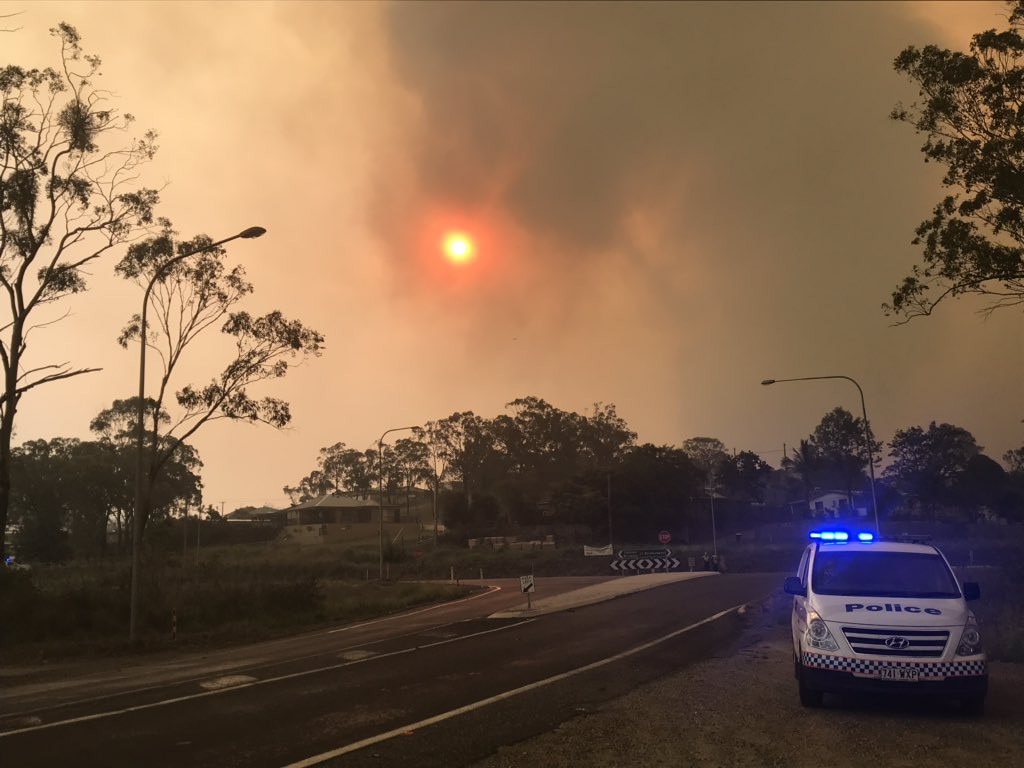 Central Queensland bushfires in pictures