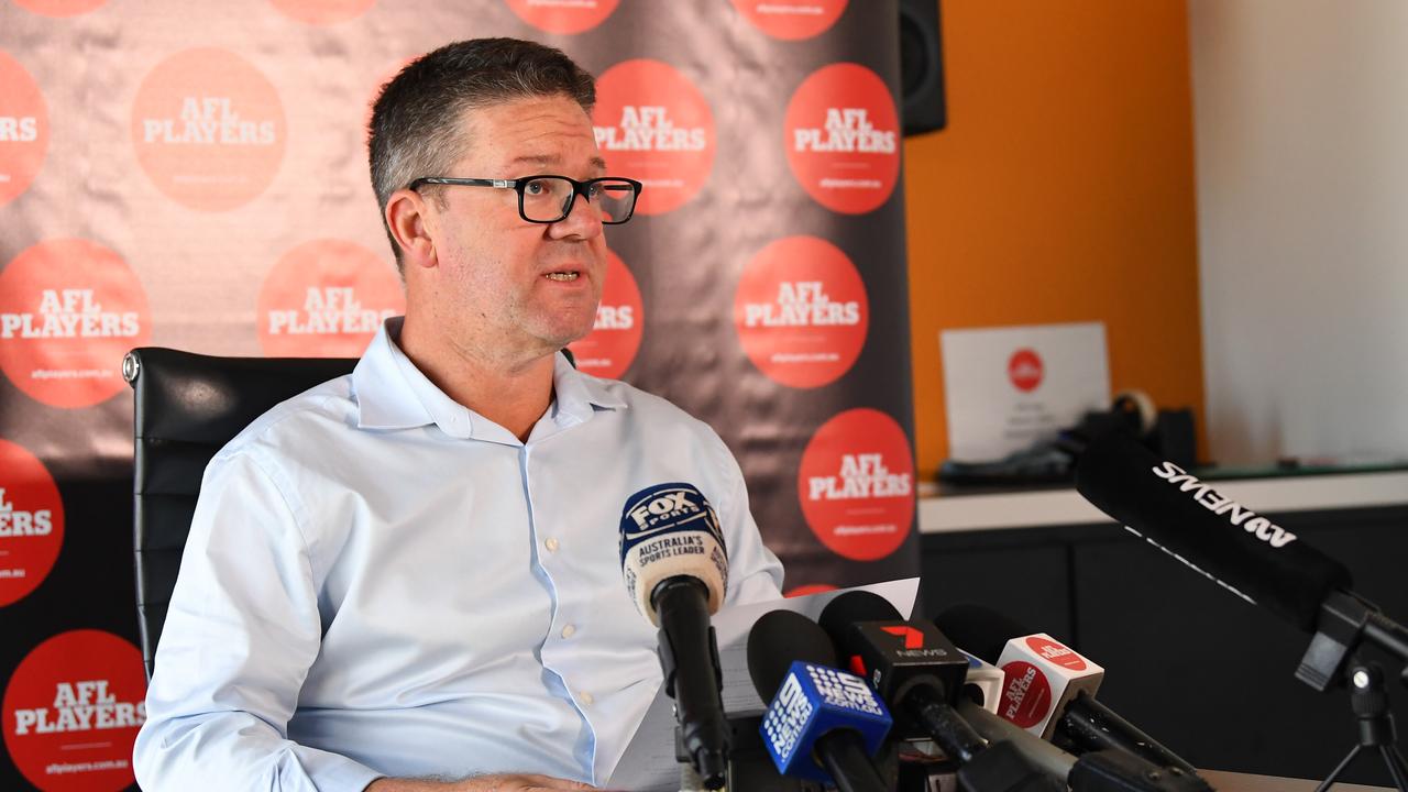 AFLPA CEO Paul Marsh. (AAP Image/James Ross)