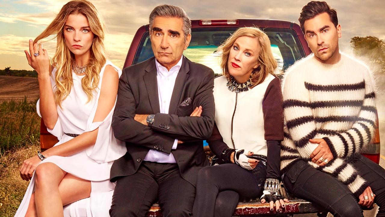 The cast of Schitt's Creek.