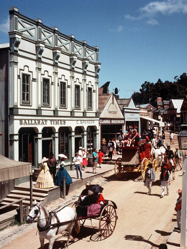 Sovereign Hill in Ballarat.