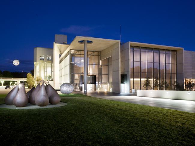 The National Gallery of Australia in Canberra.