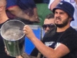 ASSAULT BUCKET Vic Police issued image in relation to the pitch invasion and associated incidents during A-League derby match at AAMI Park., The images are named for the incident in which we believe the pictured person may be able to assist with police investigations.