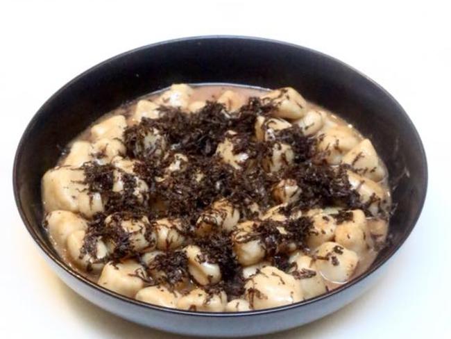 Potato gnocchi with shaved truffle. Picture: Supplied