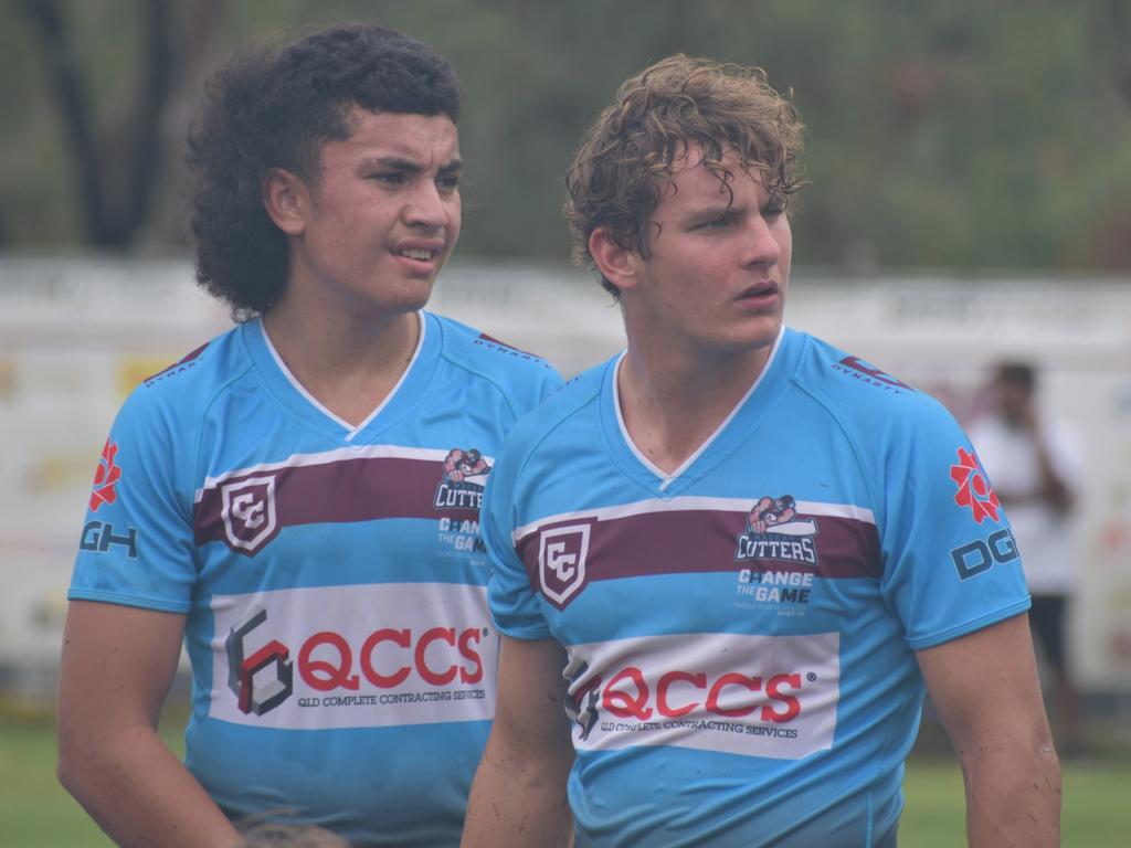 Faces of the CQ Capras versus Mackay Cutters under-17 and under-19 pre-season trials at Rugby Park, Rockhampton, on February 1, 2025.