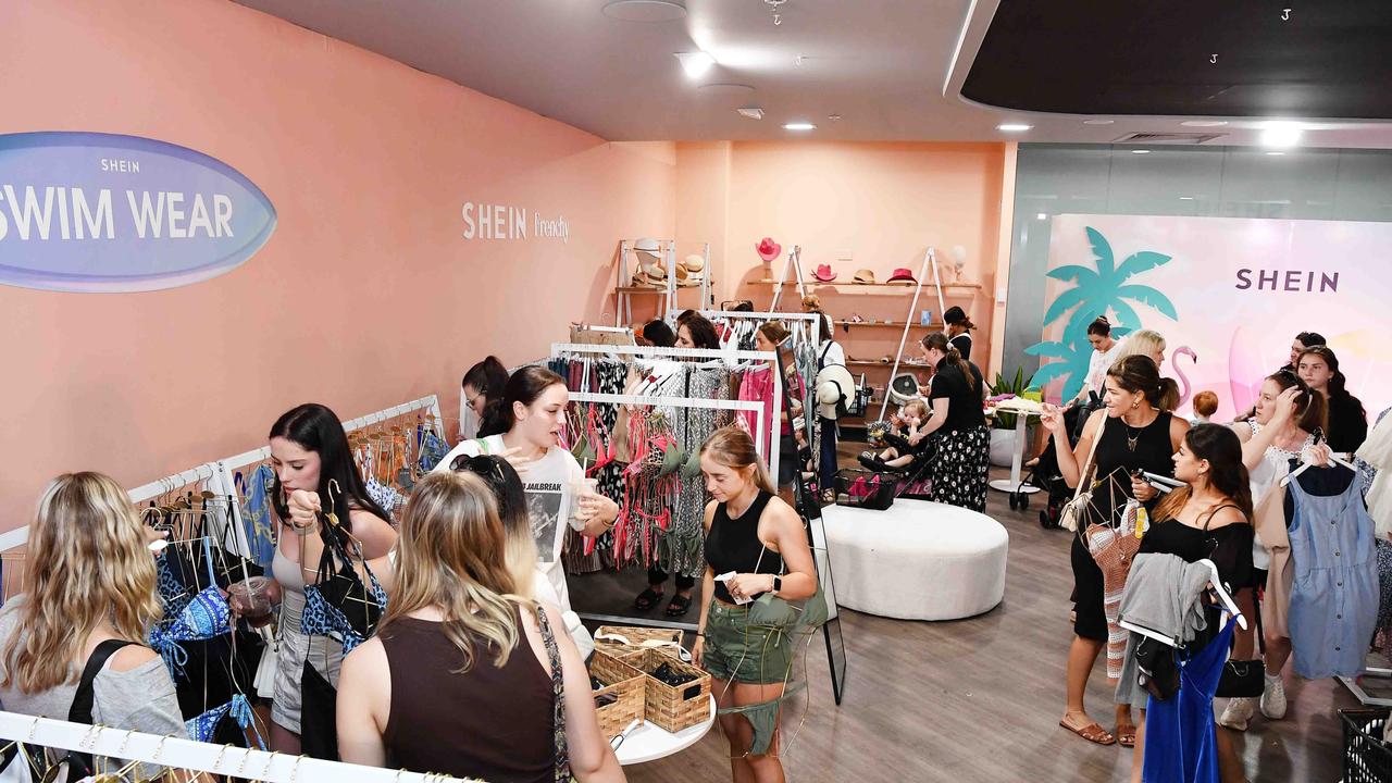 Opening of the 3-day pop up store Shein, Brookside Shopping Centre. Picture: Patrick Woods.