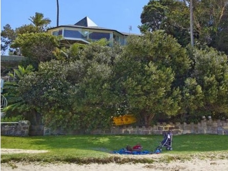 This is the view of the property from the beach. Picture: realestate.com.au