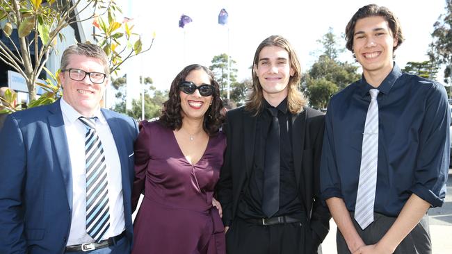 St Joseph’s College 2021 graduation ceremony. Picture: Mike Dugdale