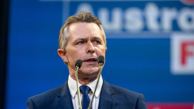 Jason Clare: Minister for Education pointed to a national strategy being developed to tackle the issue. Picture: Jason Edwards / NewsWire