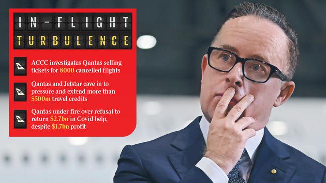 Qantas chief executive Alan Joyce. Picture: NCA NewsWire / Dylan Coker