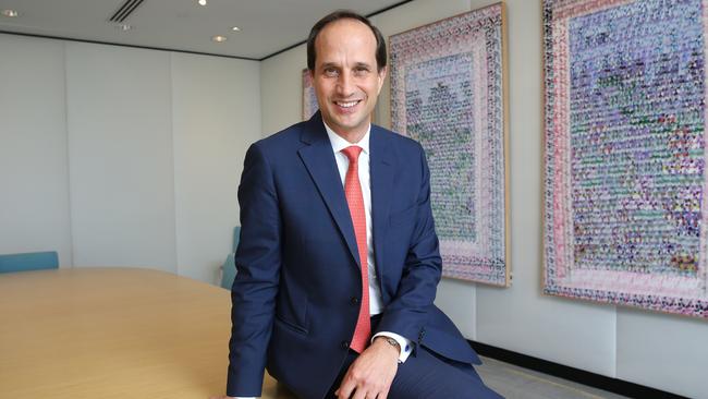 AMP CEO Francesco De Ferrari. Picture: Britta Campion