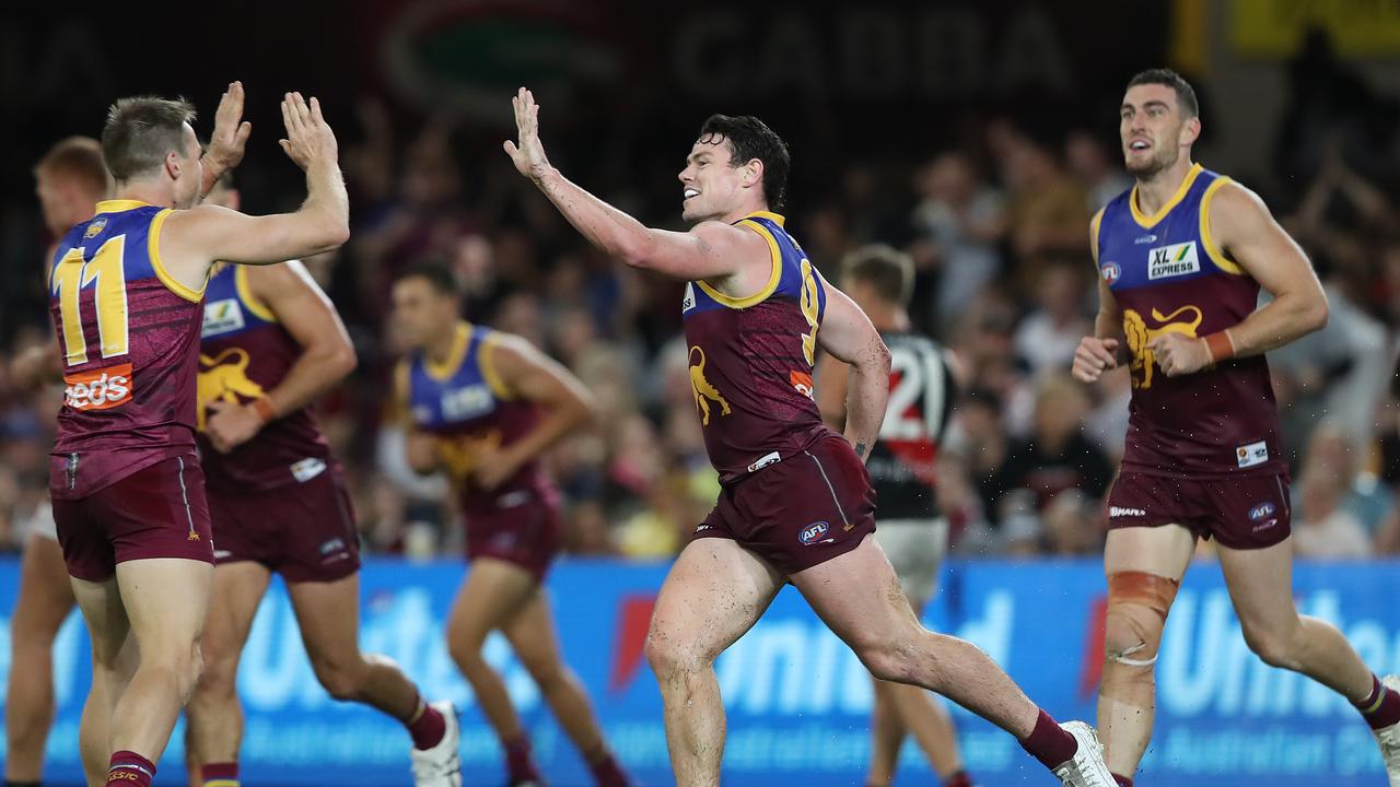 AFL news 2021: Brisbane Lions vs. Essendon Bombers, The Gabba, rain | Daily Telegraph