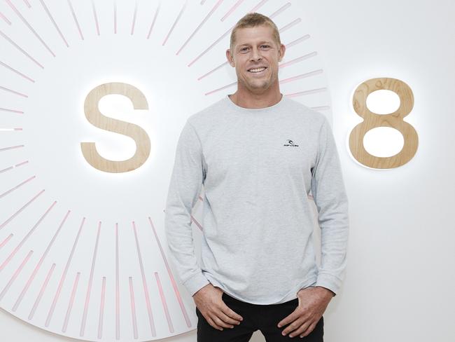 Mick Fanning owns an FS8 studio. Pictured: Mick Fanning