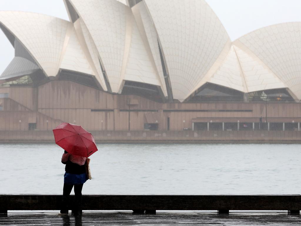 Wet weather is set to continue through Friday. Picture: NewsWire / Damian Shaw